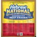 Hebrew National Beef Franks Reduced Fat 6CT 9.43oz PKG