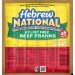 Hebrew National Franks Beef Skinless 97% Fat Free 6CT 9.43oz PKG