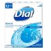 Dial Bath Soap Antibacterial White 12PK of 4oz Bars