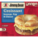 Jimmy Dean Croissant Sandwiches Sausage, Egg, and Cheese 4CT 18oz Box