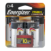 Energizer Max Batteries Size D 4CT