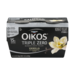 Dannon Oikos Triple Zero Blended Greek Yogurt Vanilla 4PK 5.3oz EA