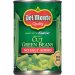 Del Monte Fresh Cut Green Beans No Salt Added 14.5oz Can