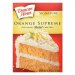 Duncan Hines Moist Deluxe Orange Supreme Cake Mix 16.5oz Box