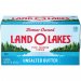Land O Lakes Butter Unsalted Sticks 4 Quarters 1LB Box