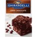 Ghirardelli Brownie Mix Dark Chocolate 20oz Box