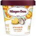 Haagen Dazs Ice Cream Pineapple Coconut 14oz PKG