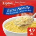 Lipton Soup Secrets Extra Noodle with Chicken Broth 2CT 4.9oz PKG