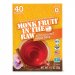Monk Fruit in the Raw Zero Calorie Sweetener Packets 40CT Box