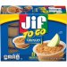 Jif To Go Crunchy Peanut Butter, 1.5 oz cups 8ct