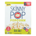 SkinnyPop Gluten-Free Sea Salt Microwave Popcorn  6-2.8  Bags  16.8oz 