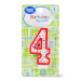 Great Value Birthday Party Candle  Number 4