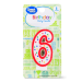 Great Value Birthday Party Candle, Number 6