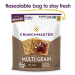 Crunchmaster, Multi-Grain, Crunchy Baked Rice Crackers, Sea Salt, 4 Oz 