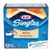 Kraft Cheese White American Singles 16CT 12oz PKG