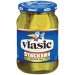 Vlasic Sandwich Stackers Pickles Kosher Dill 16oz Jar